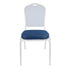 Chivari Navy Blue Fabric 2.5" Cushion for Crown, Dome and Square Banquet Chairs CUSH-BNQ-BLUF-ZF