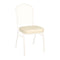 Chivari Ivory Vinyl Replacement 2.5" Cushion for Crown, Dome and Square Banquet Chairs CUSH-BNQ-IV-ZF