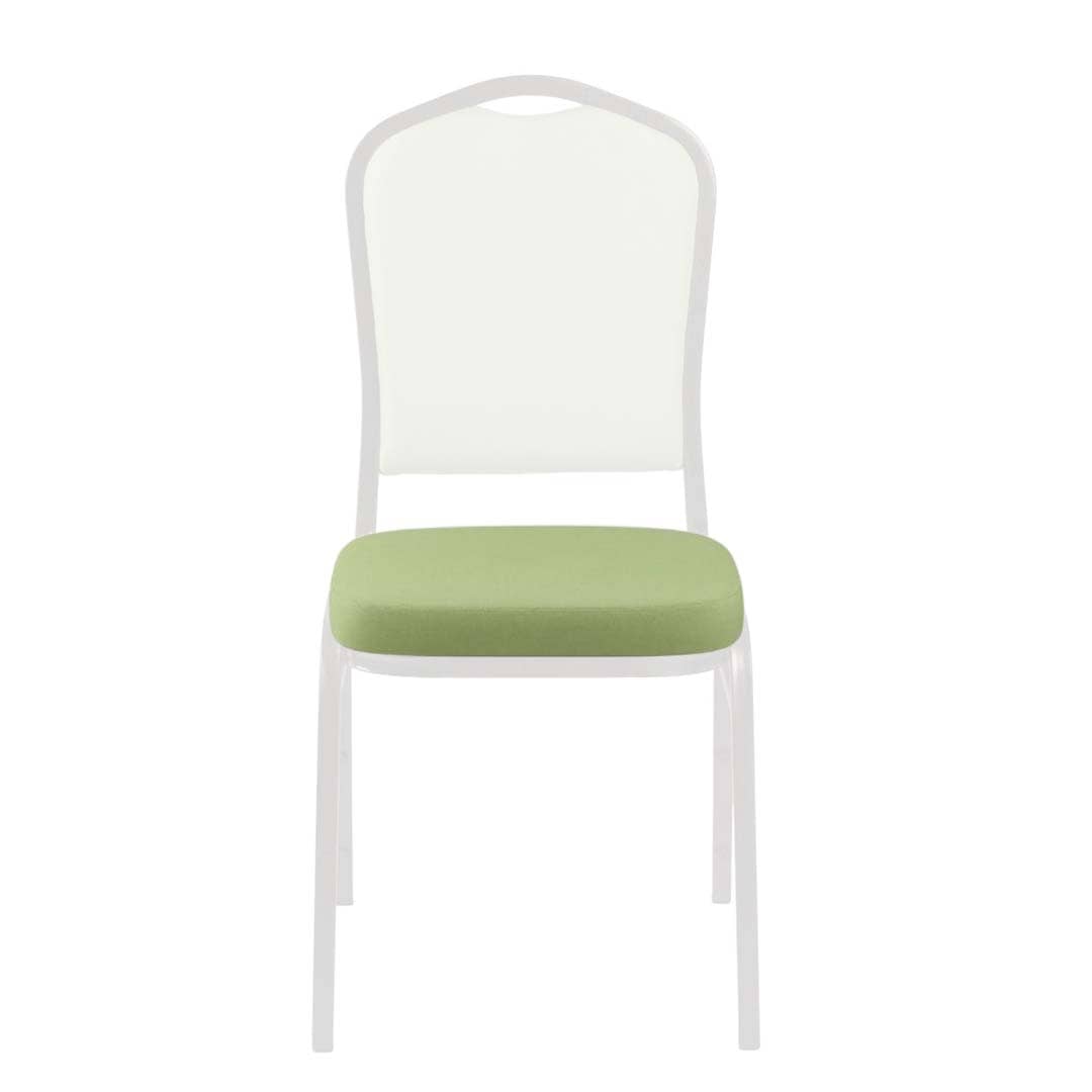 Chivari Sage Green Fabric 2.5" Cushion for Crown, Dome and Square Banquet Chairs CUSH-BNQ-SGF-ZF