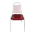 Chivari Burgundy Vinyl  Replacement 1.5" Cushion for Trapezoid Banquet Chair CUSH-BNQ-TRP-BUV