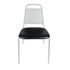 Chivari Black Vinyl Replacement 1.5" Cushion for Trapezoid Banquet Chair CUSH-BNQ-TRP-BV