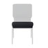 Chivari Black 18.5" Fabric Church Chair Seat Cushion Replacement CUSH-CH18STB-ZF