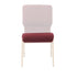Chivari Maroon 18.5" Fabric Church Chair Seat Cushion Replacement CUSH-CH18STM-ZF