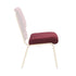 Chivari Maroon 18.5" Fabric Church Chair Seat Cushion Replacement CUSH-CH18STM-ZF