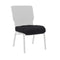 Chivari Black Fabric 20.5" Church Chair Replacement Seat Cushion CUSH-CH20STB-ZF