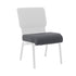 Chivari Dark Gray Fabric 20.5" Church Chair Replacement Seat Cushion CUSH-CH20STDGR-ZF