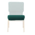 Chivari Green Fabric 20.5" Church Chair Replacement Seat Cushion CUSH-CH20STGN-ZF