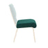 Chivari Green Fabric 20.5" Church Chair Replacement Seat Cushion CUSH-CH20STGN-ZF