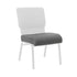 Chivari Gray Fabric 20.5" Church Chair Replacement Seat Cushion CUSH-CH20STGR-ZF