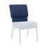 Chivari Indigo 20.5" Fabric Church Chair Back Cushion Replacement CUSH-CH20STIM-ZF