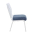 Chivari Light Blue 20.5" Church Chair Replacement Seat Cushion CUSH-CH20STLBL-ZF