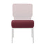 Chivari Maroon Fabric 20.5" Church Chair Replacement Seat Cushion CUSH-CH20STM-ZF