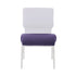 Chivari Purple Fabric 20.5" Church Chair Replacement Seat Cushion CUSH-CH20STPU-ZF