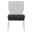 Chivari Walnut with White Dots Fabric 20.5" Church Chair Replacement Seat Cushion CUSH-CH20STWD-ZF
