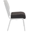 Chivari Walnut with White Dots Fabric 20.5" Church Chair Replacement Seat Cushion CUSH-CH20STWD-ZF
