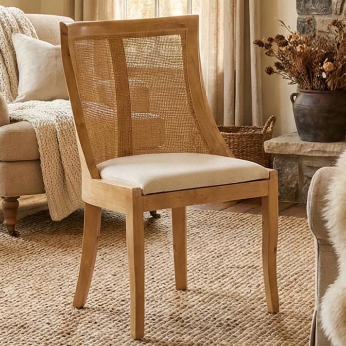 Chivari Ivory Fabric Cushion for Hampton Chair CUSH-HPTN-IVYF-ZG