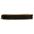 Chivari Black with Gold Piping 2.5" Thick Chair Cushion - World's Best Cushions CUSHBST-BG-AX-T