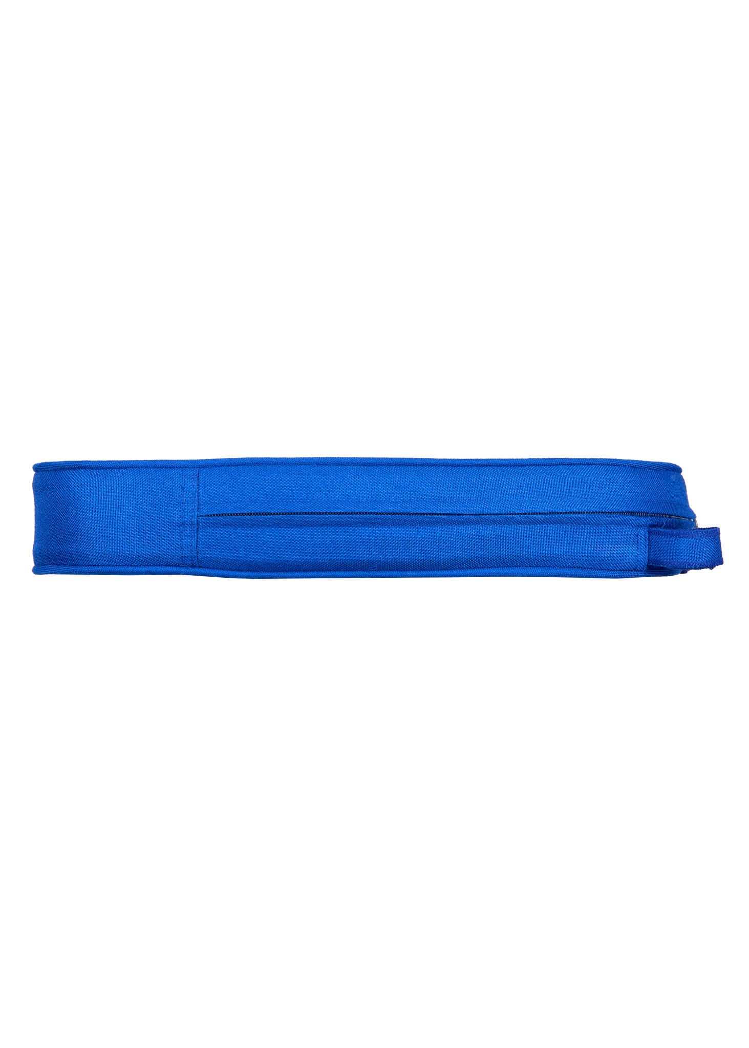 Chivari Royal Blue with Royal Blue Piping 2.5" Thick Chair Cushion - World's Best Cushions CUSHBST-BLBL-AX-T