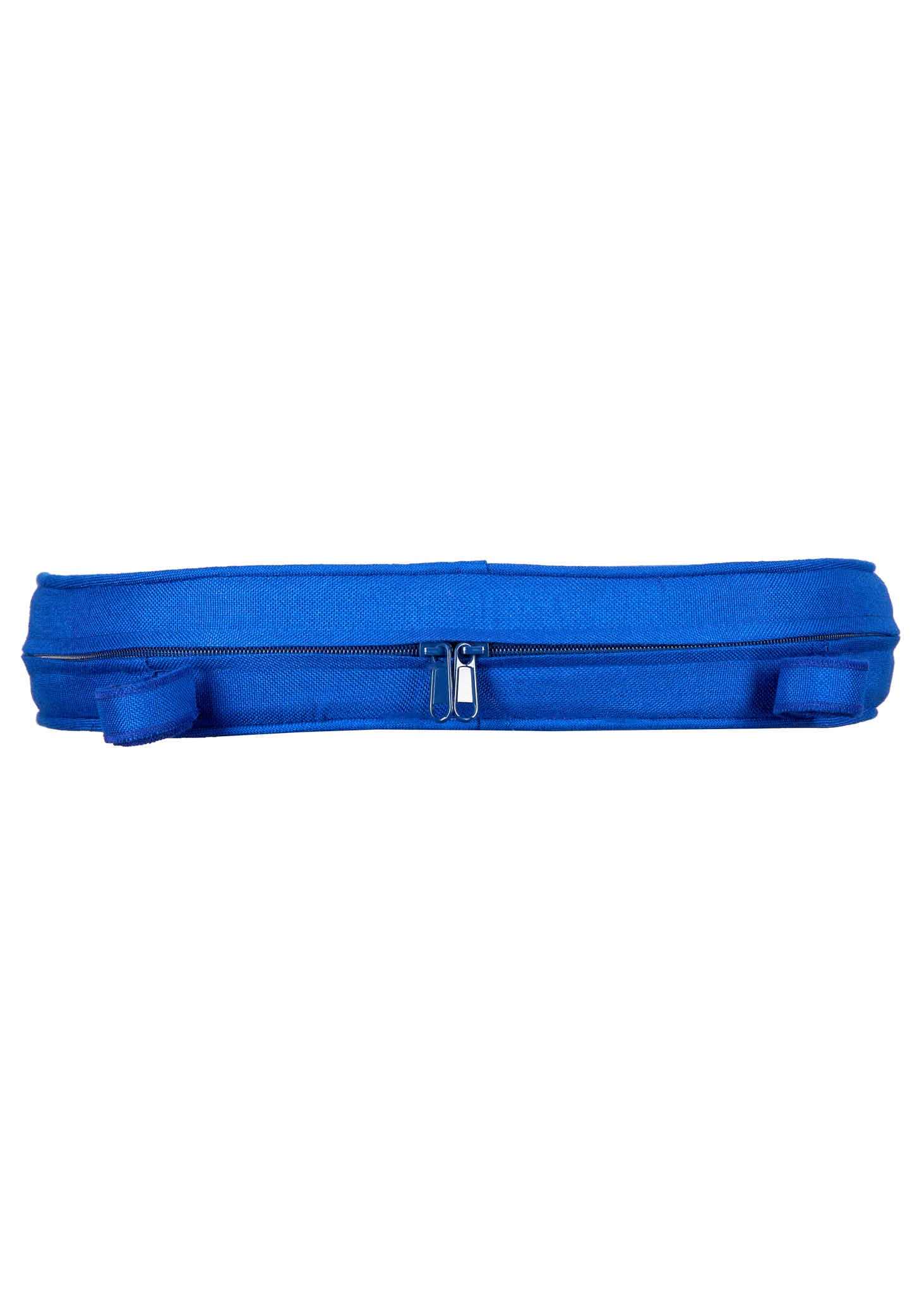 Chivari Royal Blue with Royal Blue Piping 2.5" Thick Chair Cushion - World's Best Cushions CUSHBST-BLBL-AX-T