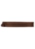 Chivari Dark Brown with Beige Piping 2.5" Thick Chair Cushion - World's Best Cushions CUSHBST-CBR-AX-T