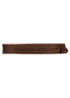 Chivari Dark Brown with Beige Piping 2.5" Thick Chair Cushion - World's Best Cushions CUSHBST-CBR-AX-T
