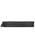 Chivari Dark Gray with Black Piping 2.5" Thick Chair Cushion - World's Best Cushions CUSHBST-DGRB-AX-T