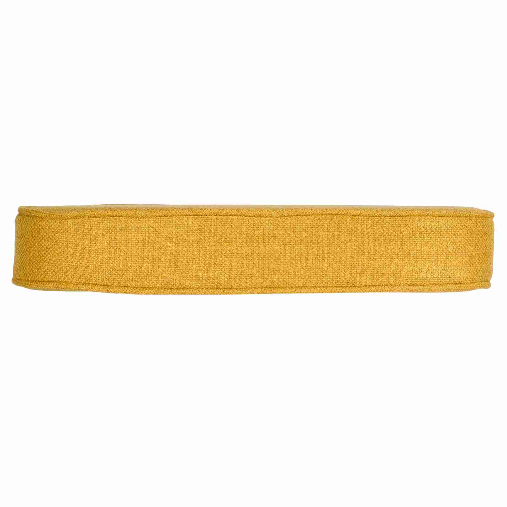 Chivari Gold with Gold Piping 2.5" Thick Chair Cushion - World's Best Cushions CUSHBST-GG-AX-T