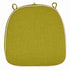 Chivari Olive with Beige Piping 2.5" Thick Chair Cushion - World's Best Cushions CUSHBST-OBR-AX-T