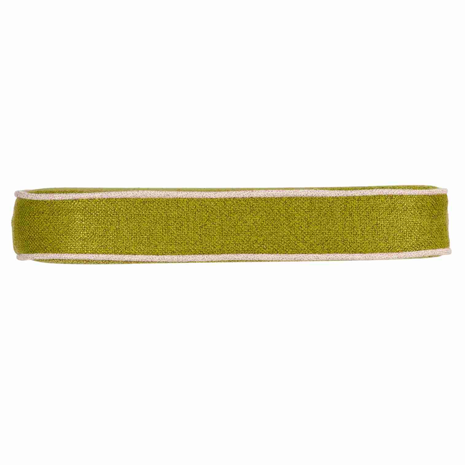 Chivari Olive with Beige Piping 2.5" Thick Chair Cushion - World's Best Cushions CUSHBST-OBR-AX-T
