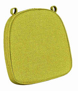 Olive with Olive Piping 2.5" Thick Chair Cushion - World's Best Cushions