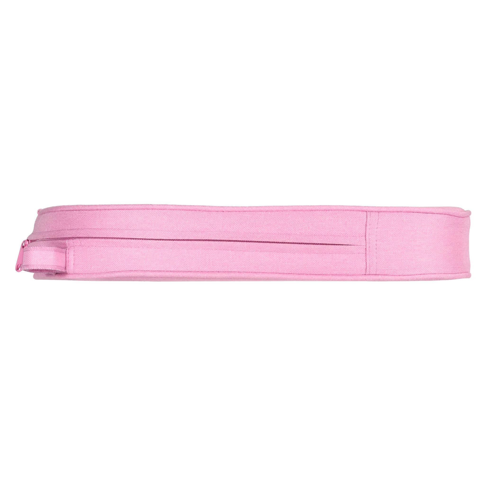 Chivari Pink with Pink Piping 2.5" Thick Chair Cushion - World's Best Cushions CUSHBST-PP-AX-T