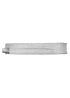 Chivari Silver with Silver Piping 2.5" Thick Chair Cushion - World's Best Cushions CUSHBST-SS-AX-T