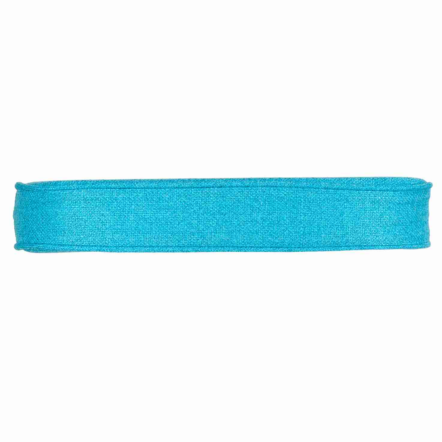 Chivari Teal with Teal Piping 2.5" Thick Chair Cushion - World's Best Cushions CUSHBST-TLTL-AX-T