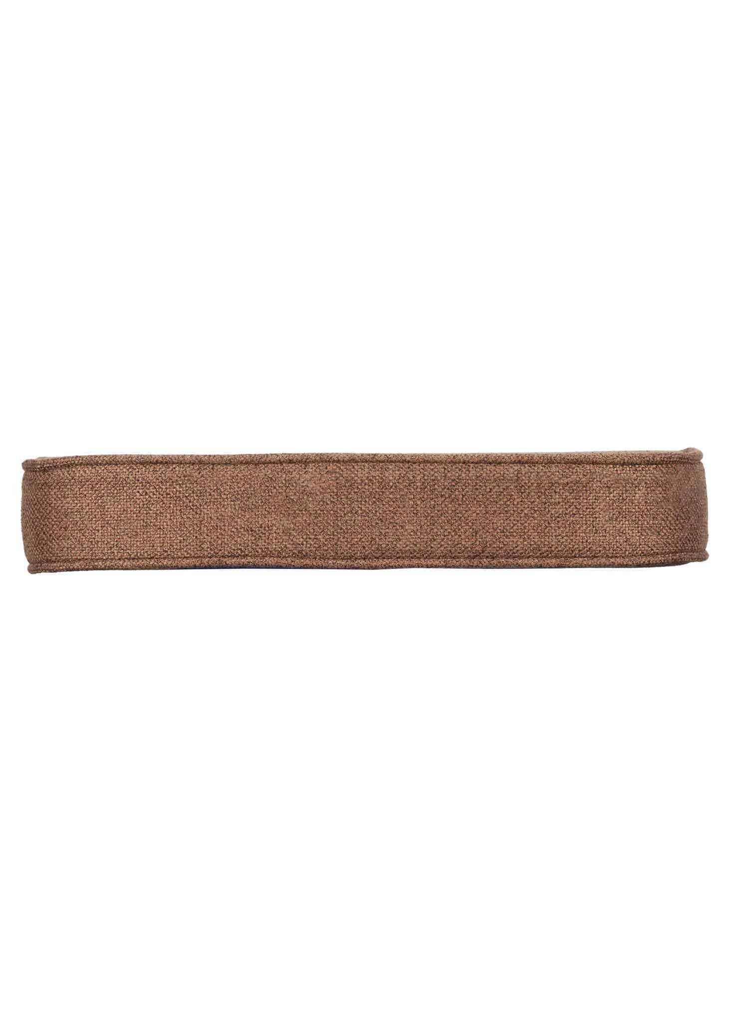 Chivari Light Brown with Light Brown Piping 2.5" Thick Chair Cushion - World's Best Cushions CUSHBST-TPTP-AX-T