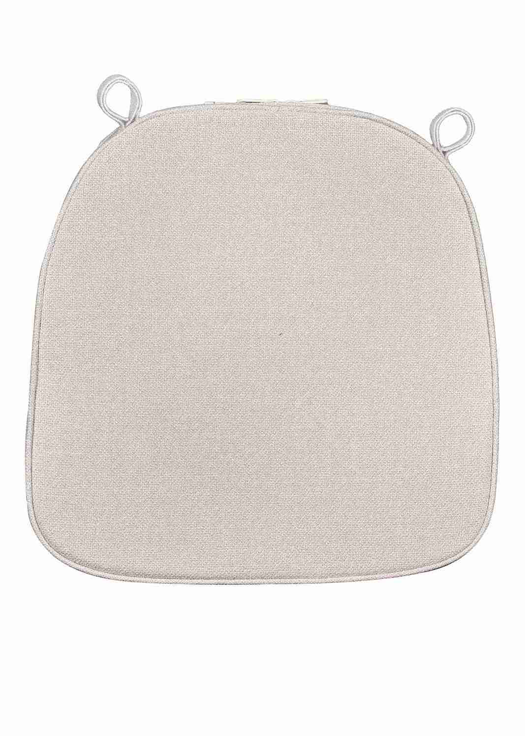 Chivari Tan with Tan Piping 2.5" Thick Chair Cushion - World's Best Cushions CUSHBST-TT-AX-T