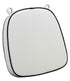 Chivari White with Black Piping 2.5" Thick Chair Cushion - World's Best Cushions CUSHBST-WB-AX-T