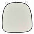 Chivari White with Black Piping 2.5" Thick Chair Cushion - World's Best Cushions CUSHBST-WB-AX-T