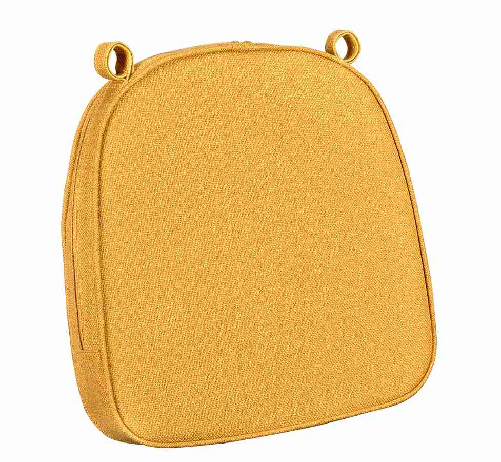 Chivari Gold 2" Thick Chair Cushion - World's Best Cushions CUSHBST2-G-AX