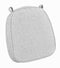 Chivari Silver 2" Thick Chair Cushion - World's Best Cushions CUSHBST2-S-AX