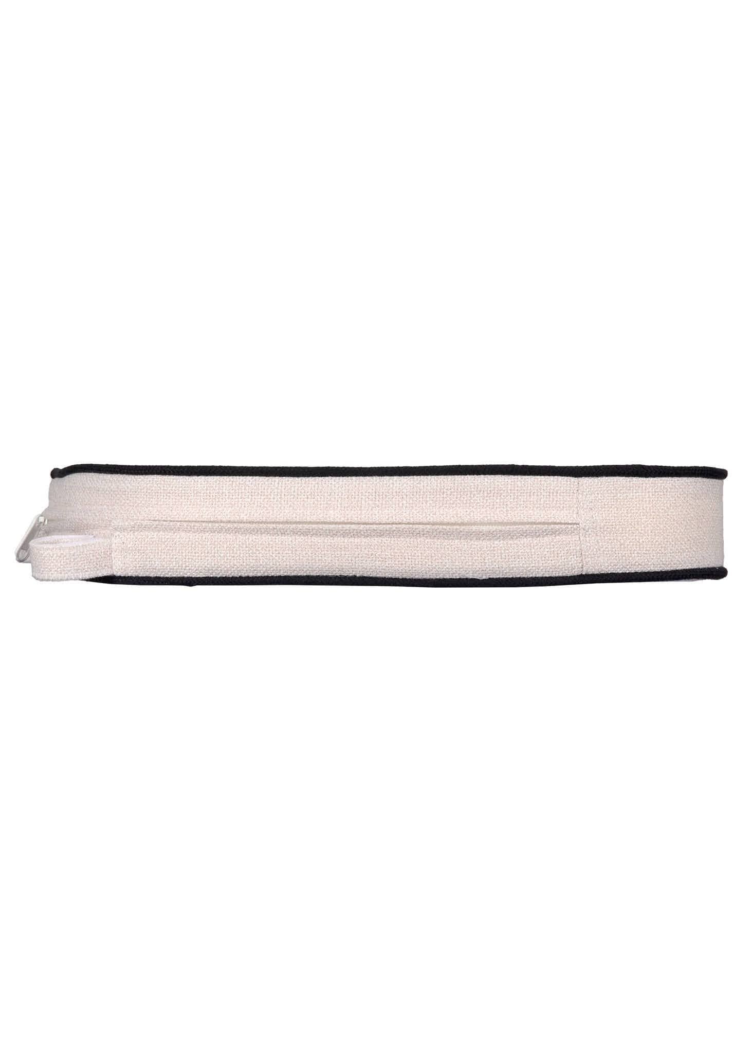 Chivari Tan with Black Piping 2.5" Thick Chair Cushion - World's Best Cushions CUSHBSTN-TB-AX-T