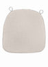Chivari Tan with Tan Piping 2.5" Thick Chair Cushion - World's Best Cushions CUSHBSTN-TT-AX-T