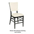 Chivari Ivory 1" Thick Chiavari Chair Back Cushion CUSHCBK-IVY-A