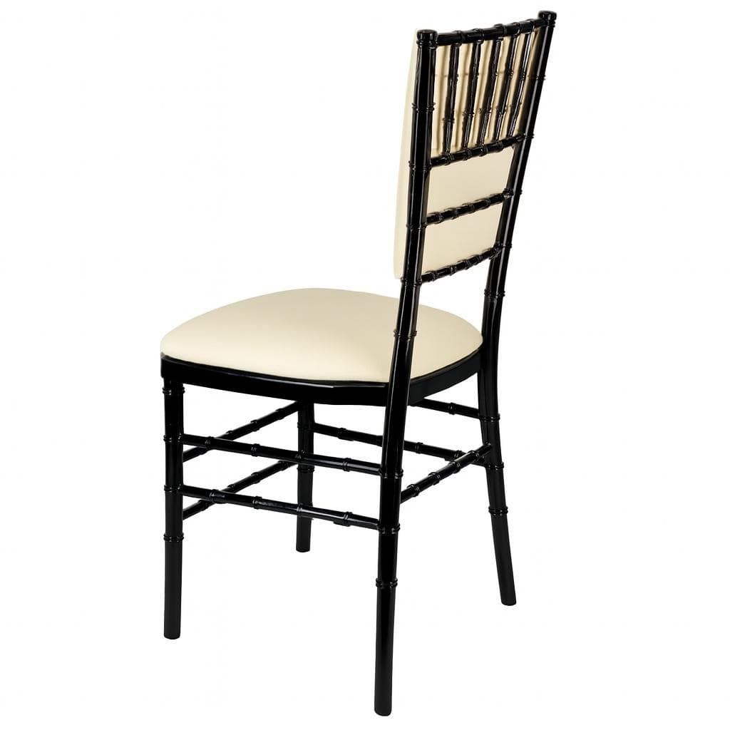 Chivari Ivory Chiavari Chair Comfort Upgrade Kit with SlipNot™ Technology CUSHCBK-PNB-IVY-A