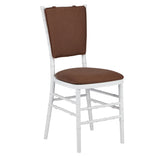 Light Brown Chiavari Chair Comfort Upgrade Kit with SlipNot™ Technology