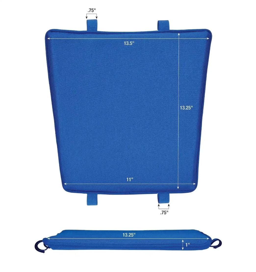 Chivari Royal Blue 1" Thick Chiavari Chair Back Cushion CUSHCBK-RB-A