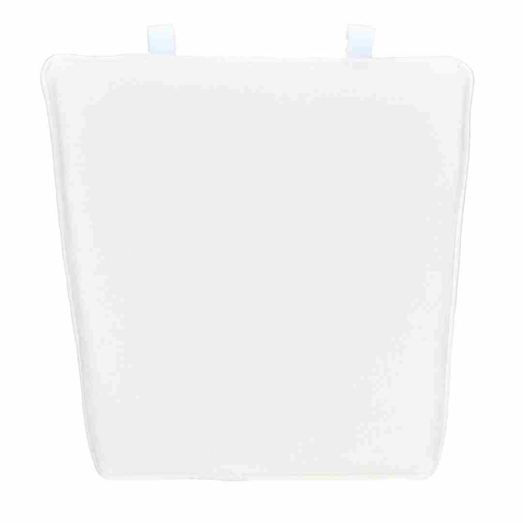 Chivari White 1" Thick Chiavari Chair Back Cushion CUSHCBK-WHI-A