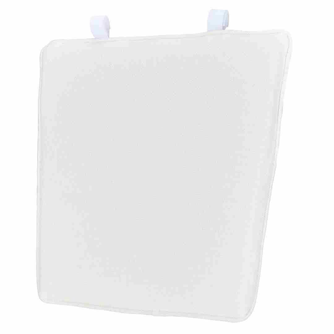 Chivari White 1" Thick Chiavari Chair Back Cushion CUSHCBK-WHI-A