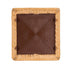 Chivari Brown Resin Folding Chair Rattan Cushion Replacement CUSHFOLDRESIN-RTNB-AX