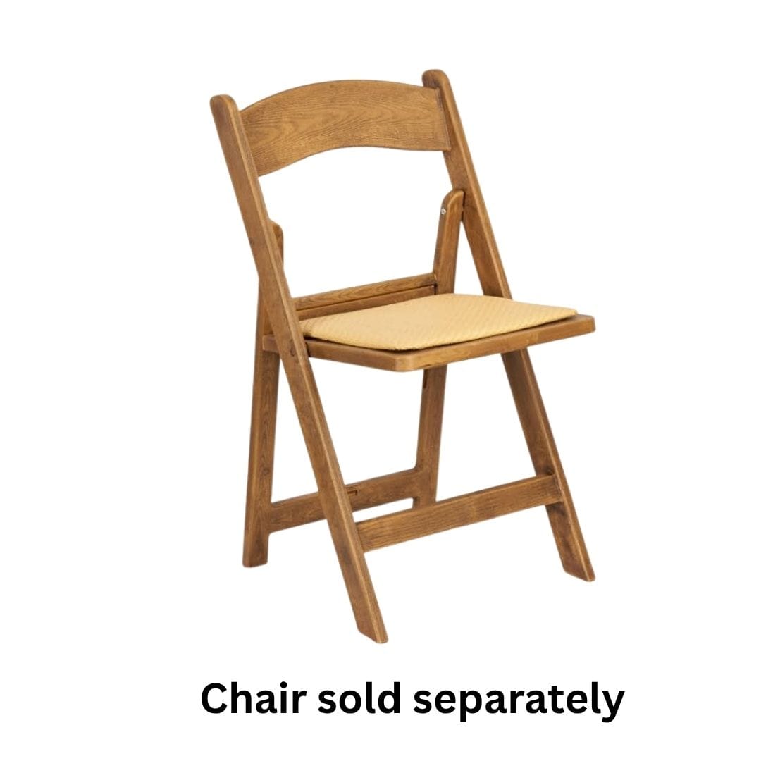Chivari Natural Resin Folding Chair Rattan Cushion Replacement CUSHFOLDRESIN-RTNN-AX