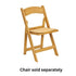 Chivari Natural Resin Folding Chair Rattan Cushion Replacement CUSHFOLDRESIN-RTNN-AX